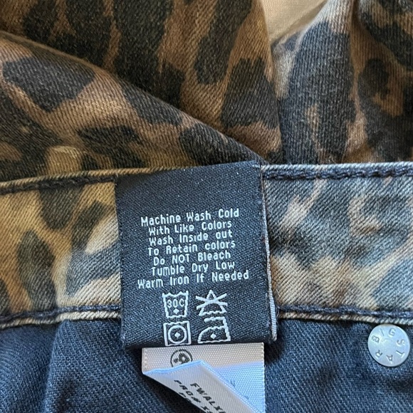 Big Star Leopard Print Mid Rise Skinny Jeans - Picture 7 of 7